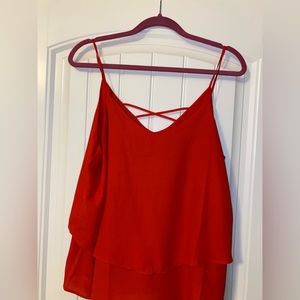 Red Francesca’s Blouse